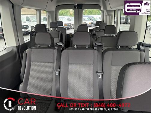 Black 2025 Ford Transit-350 XLT