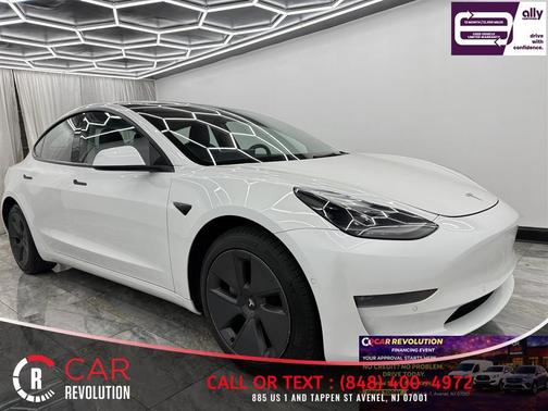 White 2022 Tesla Model 3 Long Range