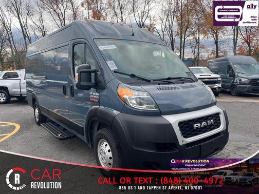 Blue 2020 RAM ProMaster 3500 High Roof