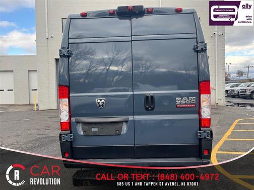 Blue 2020 RAM ProMaster 3500 High Roof