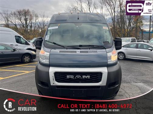 Blue 2020 RAM ProMaster 3500 High Roof