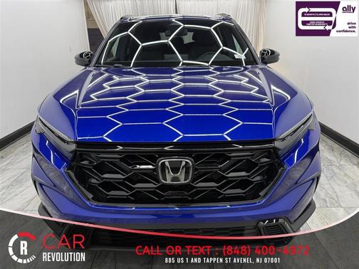 Blue 2025 Honda CR-V Hybrid Sport