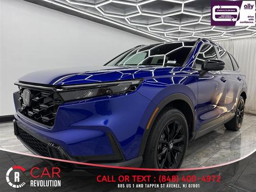 Blue 2025 Honda CR-V Hybrid Sport