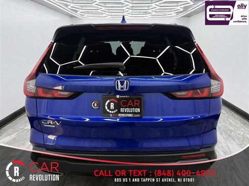 Blue 2025 Honda CR-V Hybrid Sport