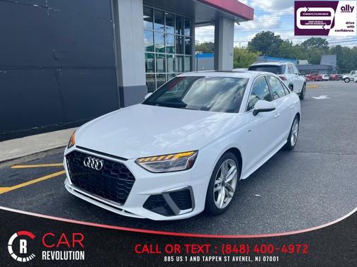 Ibis White 2023 Audi A4 45 S line Premium Plus