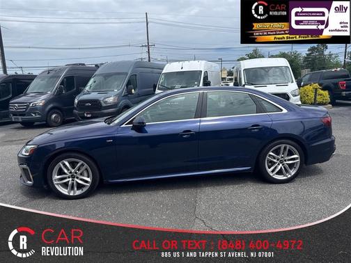 Navarra Blue Metallic 2024 Audi A4 45 S line quattro Premium