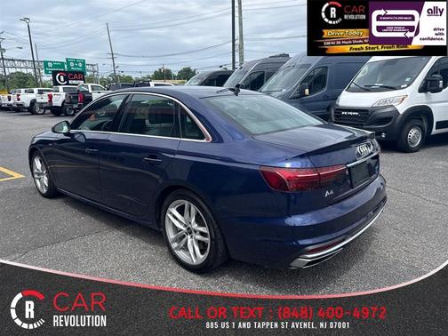 Navarra Blue Metallic 2024 Audi A4 45 S line quattro Premium
