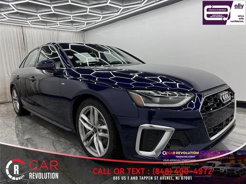 Navarra Blue Metallic 2024 Audi A4 45 S line quattro Premium