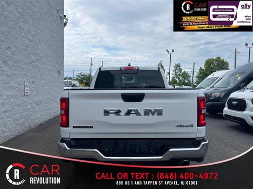 White 2025 RAM 1500 Big Horn