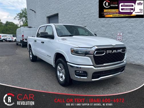 White 2025 RAM 1500 Big Horn
