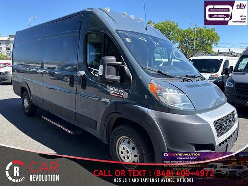 Blue 2020 RAM ProMaster 3500 High Roof