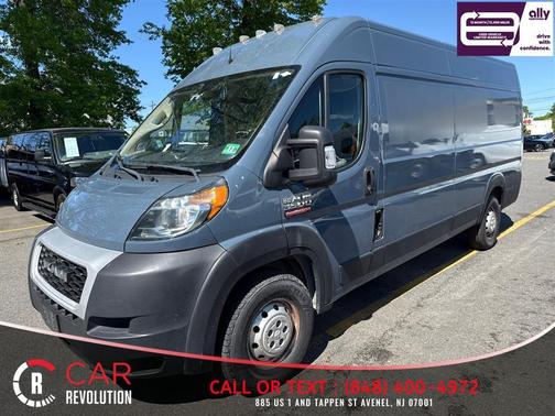 Blue 2020 RAM ProMaster 3500 High Roof