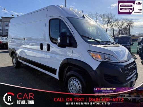 White 2025 RAM ProMaster 3500 High Roof