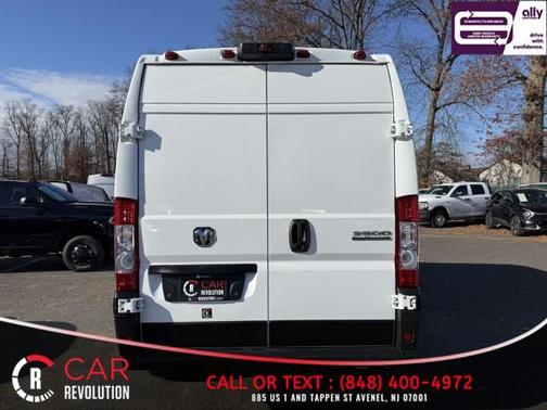 White 2025 RAM ProMaster 3500 High Roof