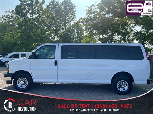 White 2020 Chevrolet Express 3500 LT