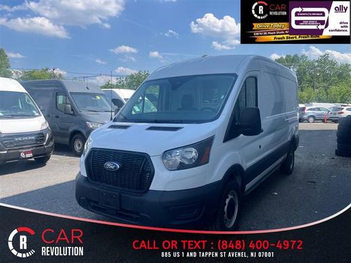 White 2025 Ford Transit-250 148 WB Medium Roof Cargo