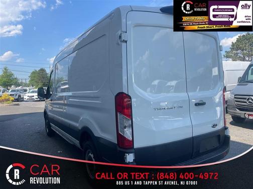 White 2025 Ford Transit-250 148 WB Medium Roof Cargo