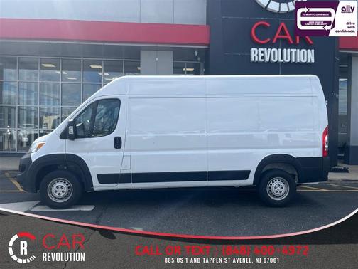 White 2025 RAM ProMaster 3500 High Roof