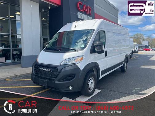 White 2025 RAM ProMaster 3500 High Roof