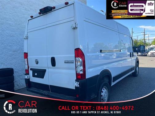 White 2023 RAM ProMaster 2500 High Roof