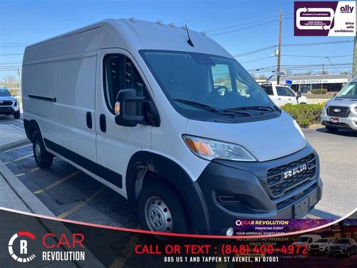 White 2024 RAM ProMaster 2500 High Roof