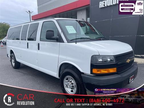 White 2023 Chevrolet Express 3500 LS