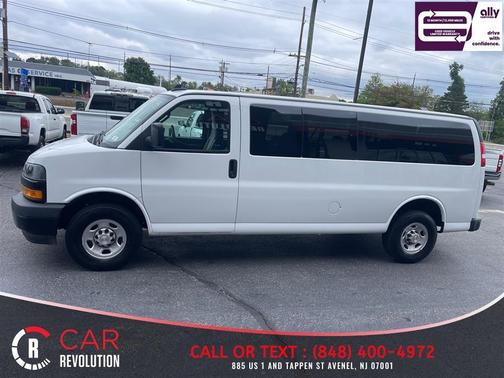 White 2023 Chevrolet Express 3500 LS