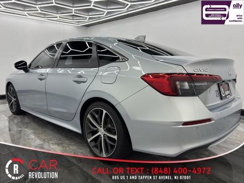 Blue 2023 Honda Civic Touring