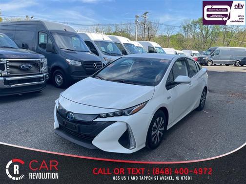 White 2020 Toyota Prius Prime LE
