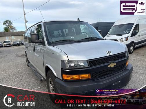 Silver 2020 Chevrolet Express 3500 LS