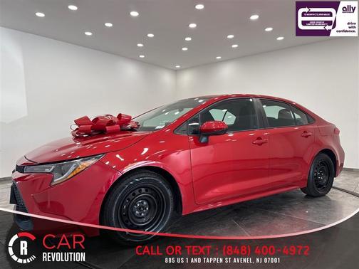 Red 2021 Toyota Corolla LE