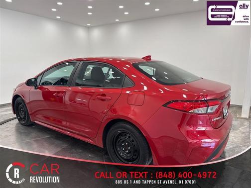 Red 2021 Toyota Corolla LE