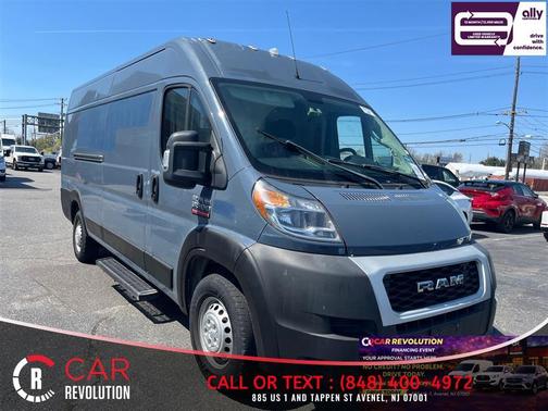 Blue 2021 RAM ProMaster 3500 High Roof