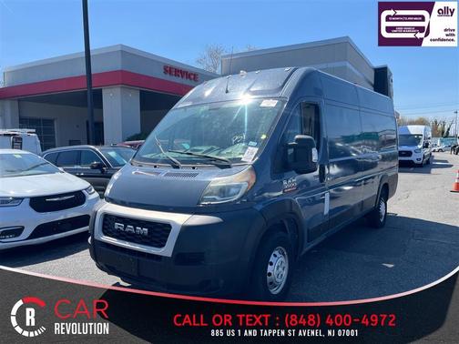 Blue 2021 RAM ProMaster 3500 High Roof