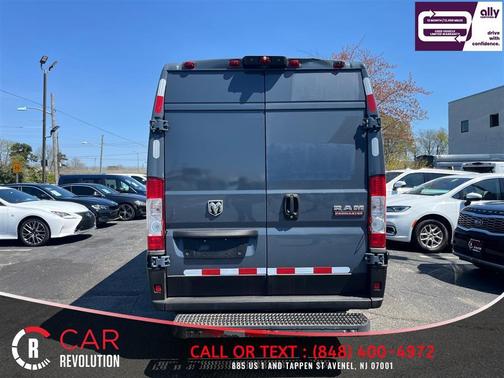 Blue 2021 RAM ProMaster 3500 High Roof