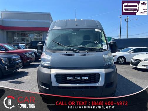 Blue 2021 RAM ProMaster 3500 High Roof