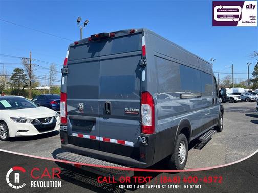 Blue 2021 RAM ProMaster 3500 High Roof