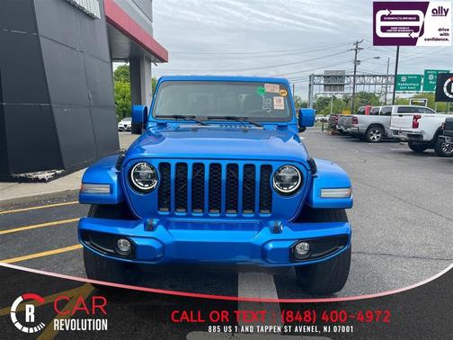 Blue 2022 Jeep Gladiator Overland