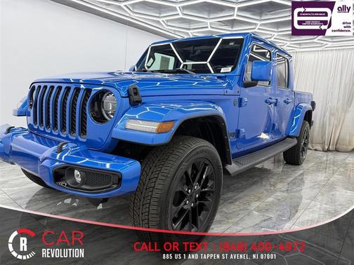 Blue 2022 Jeep Gladiator Overland