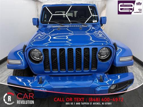 Blue 2022 Jeep Gladiator Overland