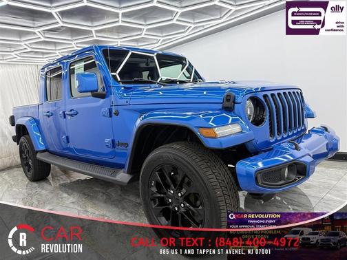 Blue 2022 Jeep Gladiator Overland