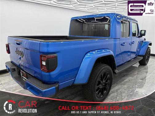 Blue 2022 Jeep Gladiator Overland