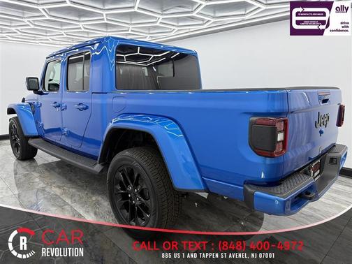 Blue 2022 Jeep Gladiator Overland