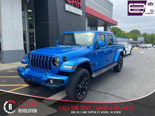 Blue 2022 Jeep Gladiator Overland
