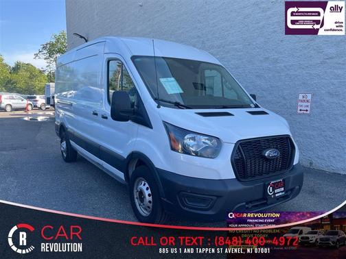 White 2023 Ford Transit-250 T250 MED ROOF
