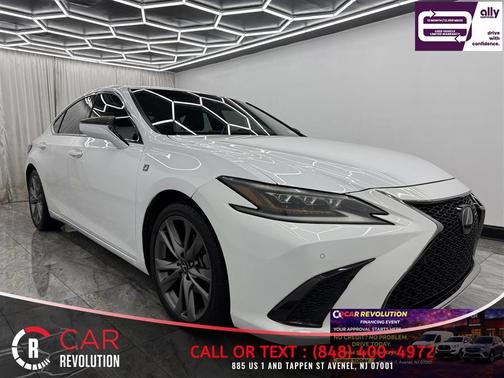 White 2019 Lexus ES 350 F Sport