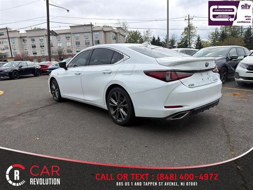 White 2019 Lexus ES 350 F Sport