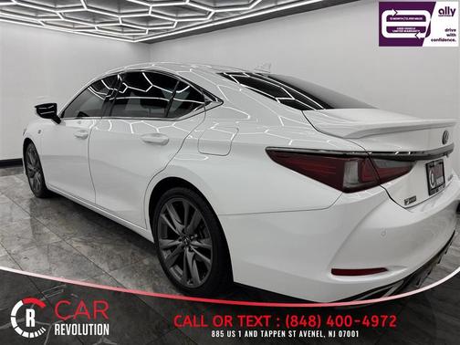 White 2019 Lexus ES 350 F Sport