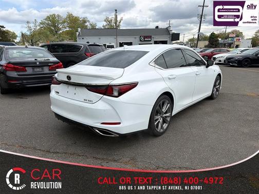 White 2019 Lexus ES 350 F Sport