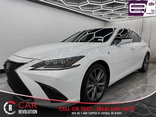 White 2019 Lexus ES 350 F Sport
